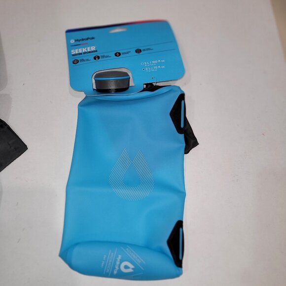HYDRAPAK SEEKER Collapsible Water Storage 2L Blue New w/tags - Picture 1 of 7